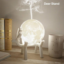 Load image into Gallery viewer, Ultrasonic LED 3D Moon Design Essential Oil Diffuser Humidifier freeshipping - Tyche Ace