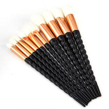 Load image into Gallery viewer, Unicorn Glitter Design Makeup Brushes Set freeshipping - Tyche Ace