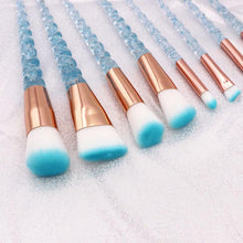 Load image into Gallery viewer, Unicorn Glitter Design Makeup Brushes Set freeshipping - Tyche Ace