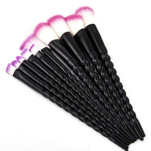 Load image into Gallery viewer, Unicorn Glitter Design Makeup Brushes Set freeshipping - Tyche Ace