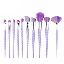 Load image into Gallery viewer, Unicorn Glitter Design Makeup Brushes Set freeshipping - Tyche Ace