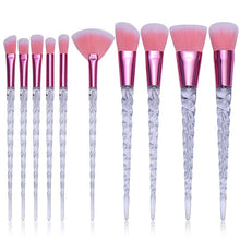 Load image into Gallery viewer, Unicorn Glitter Design Makeup Brushes Set freeshipping - Tyche Ace
