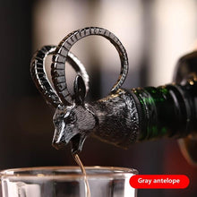 Load image into Gallery viewer, Unique Zinc Alloy Deer Stag Head Wine Pourer Bottle Stopper freeshipping - Tyche Ace