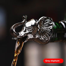 Load image into Gallery viewer, Unique Zinc Alloy Deer Stag Head Wine Pourer Bottle Stopper freeshipping - Tyche Ace
