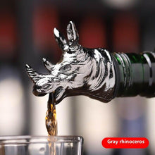 Load image into Gallery viewer, Unique Zinc Alloy Deer Stag Head Wine Pourer Bottle Stopper freeshipping - Tyche Ace