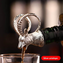 Load image into Gallery viewer, Unique Zinc Alloy Deer Stag Head Wine Pourer Bottle Stopper freeshipping - Tyche Ace