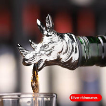 Load image into Gallery viewer, Unique Zinc Alloy Deer Stag Head Wine Pourer Bottle Stopper freeshipping - Tyche Ace