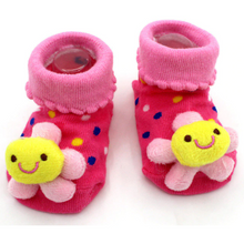 Load image into Gallery viewer, Unisex Baby Anti Slip Novelty Cartoon Cotton Socks freeshipping - Tyche Ace