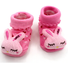Load image into Gallery viewer, Unisex Baby Anti Slip Novelty Cartoon Cotton Socks freeshipping - Tyche Ace