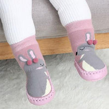 Load image into Gallery viewer, Unisex Baby Cartoon Thick Cotton Winter Sock with Rubber Soles freeshipping - Tyche Ace