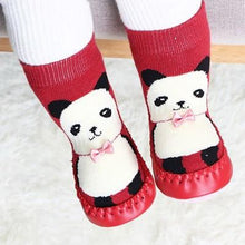 Load image into Gallery viewer, Unisex Baby Cartoon Thick Cotton Winter Sock with Rubber Soles freeshipping - Tyche Ace