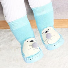 Load image into Gallery viewer, Unisex Baby Cartoon Thick Cotton Winter Sock with Rubber Soles freeshipping - Tyche Ace