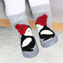 Load image into Gallery viewer, Unisex Baby Cartoon Thick Cotton Winter Sock with Rubber Soles freeshipping - Tyche Ace