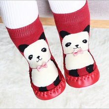 Load image into Gallery viewer, Unisex Baby Cartoon Thick Cotton Winter Sock with Rubber Soles freeshipping - Tyche Ace
