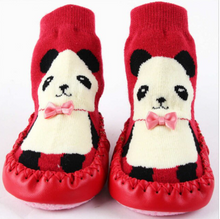 Load image into Gallery viewer, Unisex Baby Cartoon Thick Cotton Winter Sock with Rubber Soles freeshipping - Tyche Ace