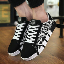Load image into Gallery viewer, Unisex Casual Graffiti Print Vulcanised Canvas Shoes freeshipping - Tyche Ace