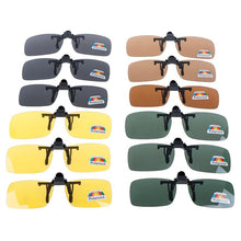 Load image into Gallery viewer, Unisex Clip-on Polarised Day Night Vision Driving Glasses freeshipping - Tyche Ace