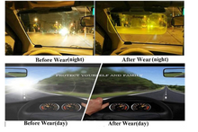Load image into Gallery viewer, Unisex Clip-on Polarised Day Night Vision Driving Glasses freeshipping - Tyche Ace