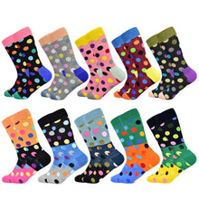 Load image into Gallery viewer, Unisex Colourful Classic dot Pattern Cotton Happy Socks freeshipping - Tyche Ace