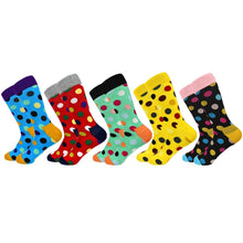 Load image into Gallery viewer, Unisex Colourful Classic dot Pattern Cotton Happy Socks freeshipping - Tyche Ace