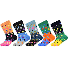 Load image into Gallery viewer, Unisex Colourful Classic dot Pattern Cotton Happy Socks freeshipping - Tyche Ace