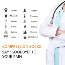 Load image into Gallery viewer, Unisex Compression Stockings For Oedema, Diabetes, Varicose Veins freeshipping - Tyche Ace