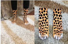 Load image into Gallery viewer, Unisex Cotton 3D Animal Print Happy Socks freeshipping - Tyche Ace