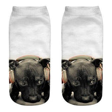 Load image into Gallery viewer, Unisex Cotton Ankle 3D Print Dogs Pattern Design Socks freeshipping - Tyche Ace