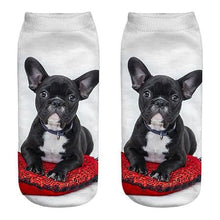 Load image into Gallery viewer, Unisex Cotton Ankle 3D Print Dogs Pattern Design Socks freeshipping - Tyche Ace