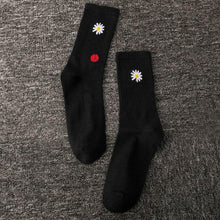 Load image into Gallery viewer, Unisex Cotton Floral Breathable Crew Socks freeshipping - Tyche Ace