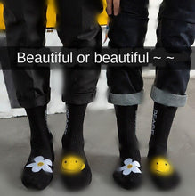 Load image into Gallery viewer, Unisex Cotton Floral Breathable Crew Socks freeshipping - Tyche Ace