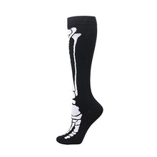 Load image into Gallery viewer, Unisex Elastic Sugar Skull Sports Pressure Compression Stockings freeshipping - Tyche Ace