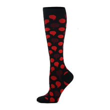 Load image into Gallery viewer, Unisex Elastic Sugar Skull Sports Pressure Compression Stockings freeshipping - Tyche Ace
