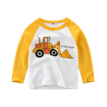 Load image into Gallery viewer, Unisex Kids Cotton Long Sleeve Cartoon Images Design T-Shirts freeshipping - Tyche Ace