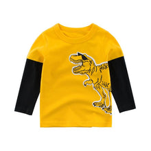 Load image into Gallery viewer, Unisex Kids Cotton Long Sleeve Cartoon Images Design T-Shirts freeshipping - Tyche Ace