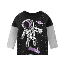 Load image into Gallery viewer, Unisex Kids Cotton Long Sleeve Cartoon Images Design T-Shirts freeshipping - Tyche Ace