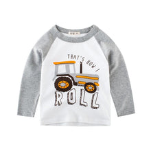 Load image into Gallery viewer, Unisex Kids Cotton Long Sleeve Cartoon Images Design T-Shirts freeshipping - Tyche Ace