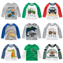 Load image into Gallery viewer, Unisex Kids Cotton Long Sleeve Cartoon Images Design T-Shirts freeshipping - Tyche Ace