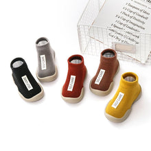 Load image into Gallery viewer, Unisex Kids Knitted Soft Rubber Anti-slip Soft Sole Sock Shoes freeshipping - Tyche Ace