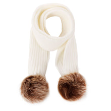 Load image into Gallery viewer, Unisex Warm Knitted Double Pompom Hats And Scarf Set freeshipping - Tyche Ace
