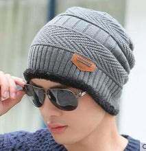 Load image into Gallery viewer, Unisex Knitted Warm Winter Bonnet Skullies Beanies freeshipping - Tyche Ace