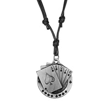 Load image into Gallery viewer, Unisex Leather Boxing Gloves Pendant Necklaces freeshipping - Tyche Ace