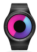 Load image into Gallery viewer, Unisex Minimalist Northern Lights Inspired quartz colourful casual watches freeshipping - Tyche Ace