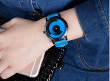 Load image into Gallery viewer, Unisex Minimalist Northern Lights Inspired quartz colourful casual watches freeshipping - Tyche Ace