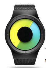 Load image into Gallery viewer, Unisex Minimalist Northern Lights Inspired quartz colourful casual watches freeshipping - Tyche Ace