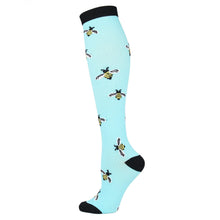Load image into Gallery viewer, Unisex Multi Colour Happy Compression Stockings freeshipping - Tyche Ace