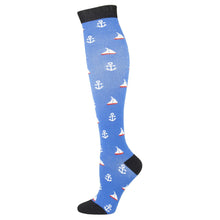 Load image into Gallery viewer, Unisex Multi Colour Happy Compression Stockings freeshipping - Tyche Ace