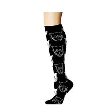 Load image into Gallery viewer, Unisex Multi Colour Happy Compression Stockings freeshipping - Tyche Ace