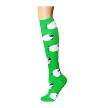 Load image into Gallery viewer, Unisex Multi Colour Happy Compression Stockings freeshipping - Tyche Ace