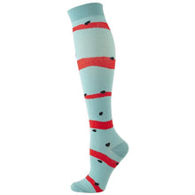 Load image into Gallery viewer, Unisex Multi Colour Happy Compression Stockings freeshipping - Tyche Ace